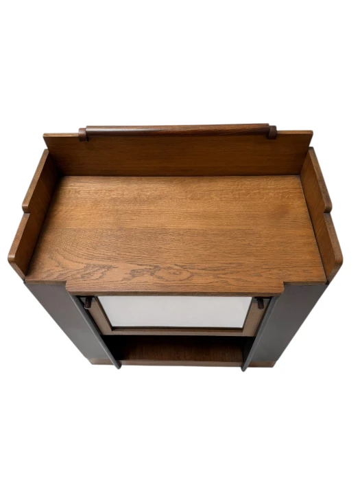 Art Deco Amsterdamse School Cabinet by J.J. Zijfers Amsterdam, 1920s
